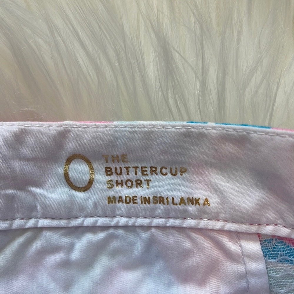 Lilly Pulitzer Scallop Buttercup Shorts in Pink Pout Shellabrate - Picture 6 of 7